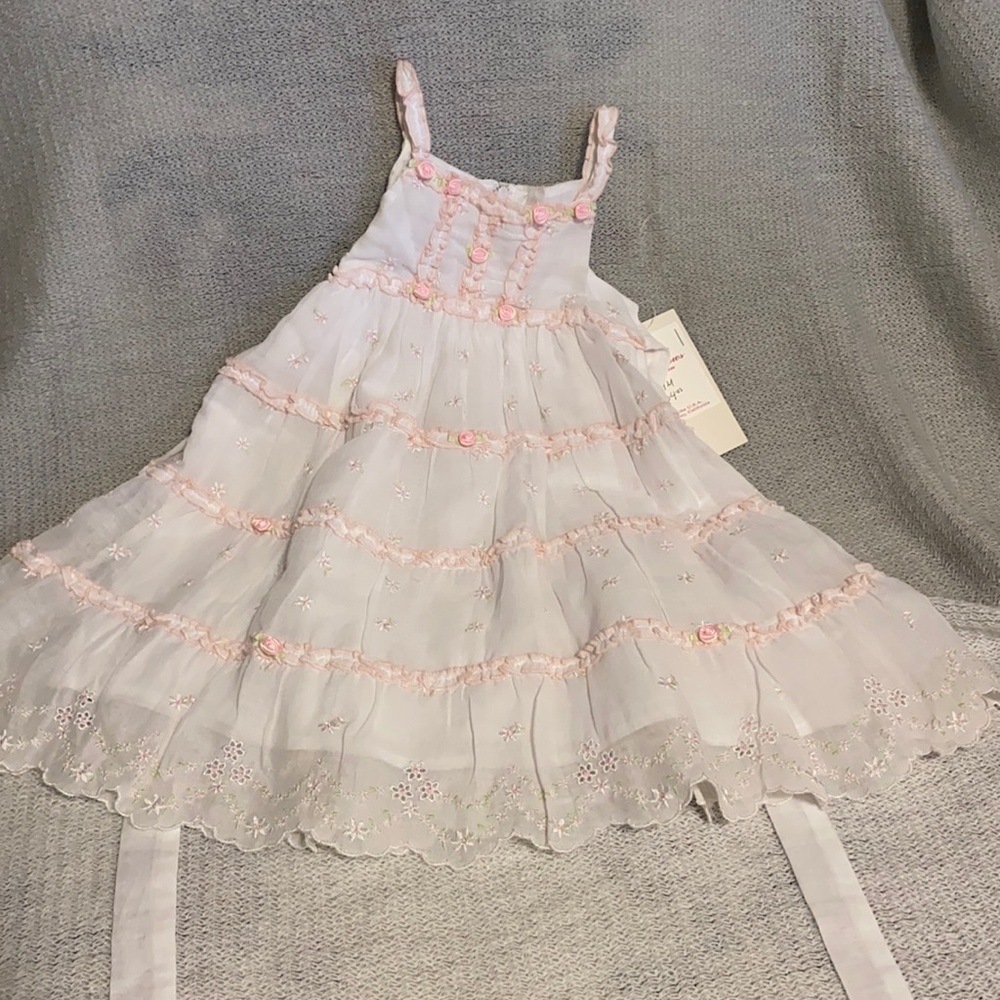 White Biscotti Dress NWT